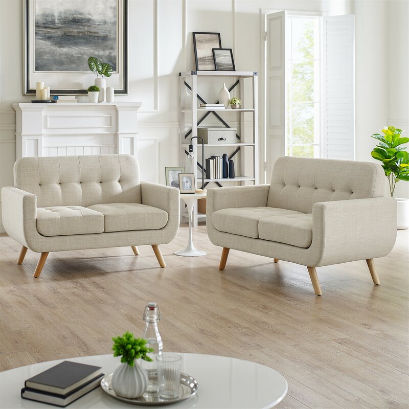 Desire 2 Piece Living Room Sofa Set